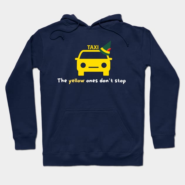 The yellow ones don't stop Hoodie by TurnerTees